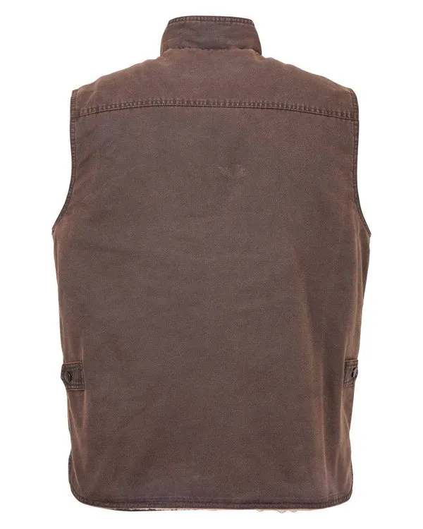 Outback Cobar Vest Brown Men's