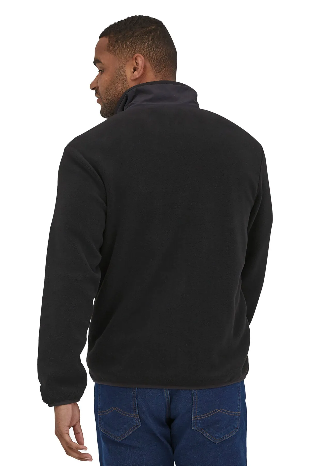 Patagonia Mens Synchilla Fleece Jacket, Black [Mobius]