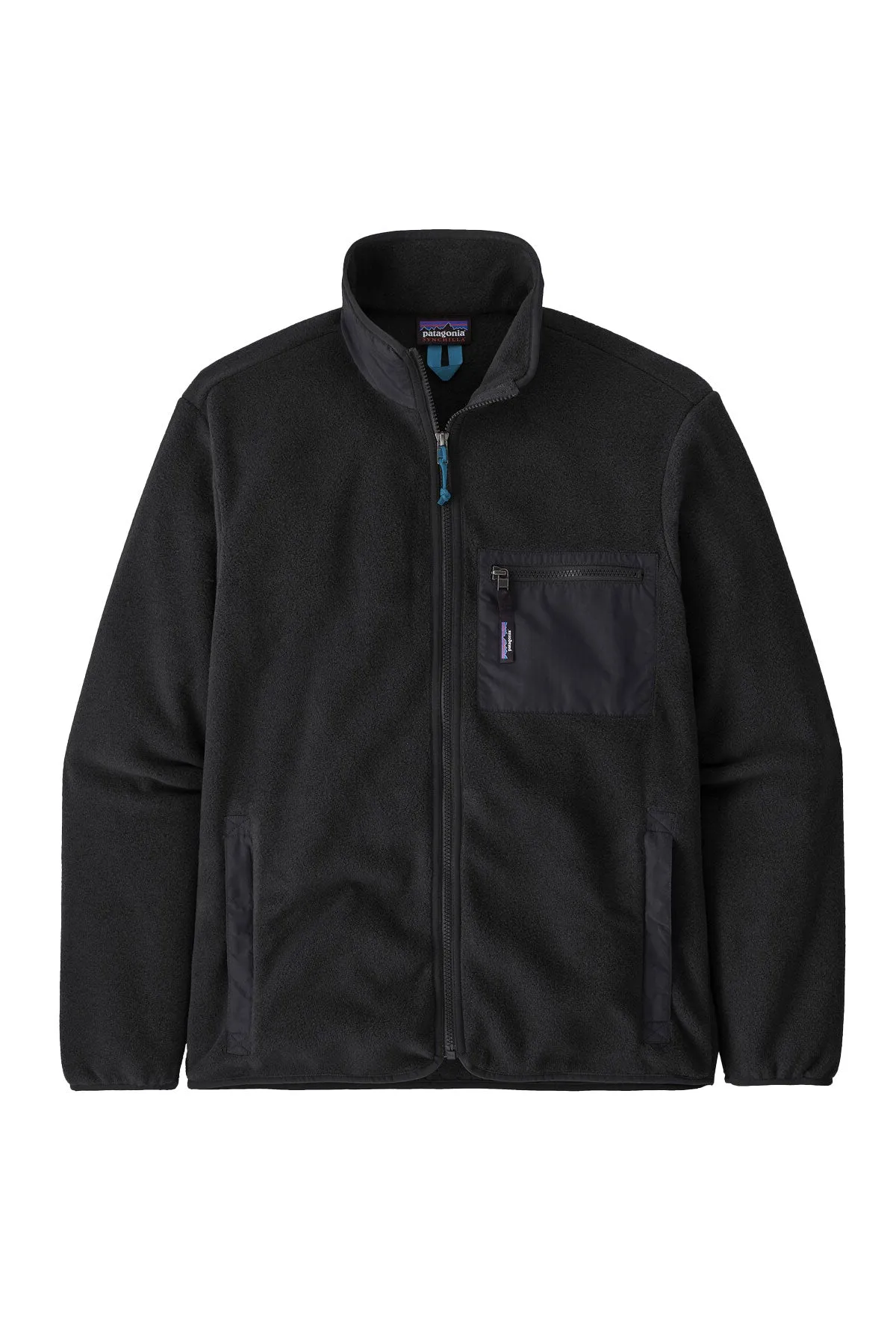 Patagonia Mens Synchilla Fleece Jacket, Black [Mobius]