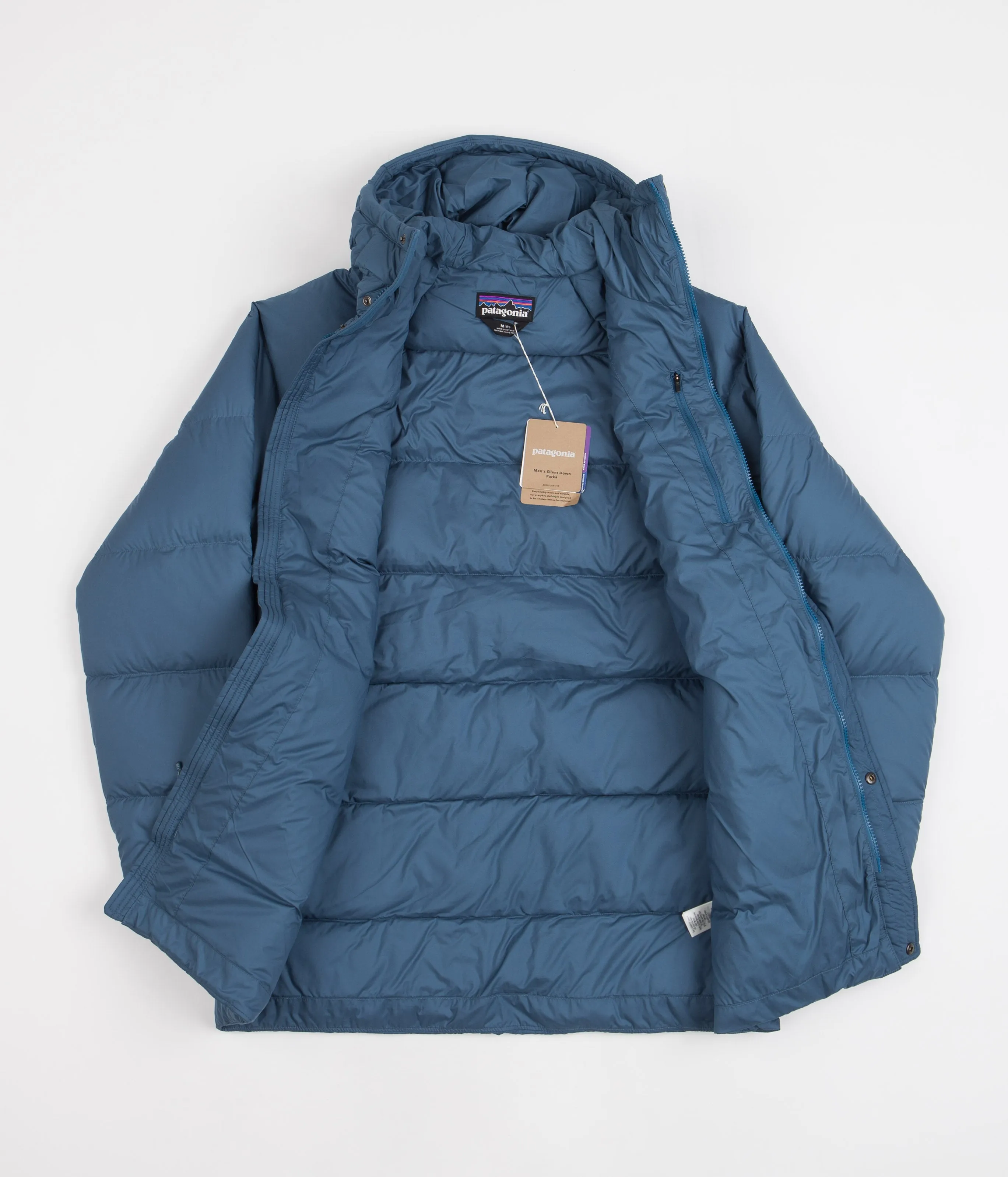 Patagonia Silent Down Parka - Wavy Blue