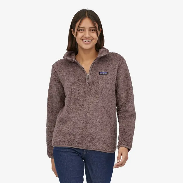 Patagonia W's Los Gatos 1/4 Zip Jacket-Dusky Brown