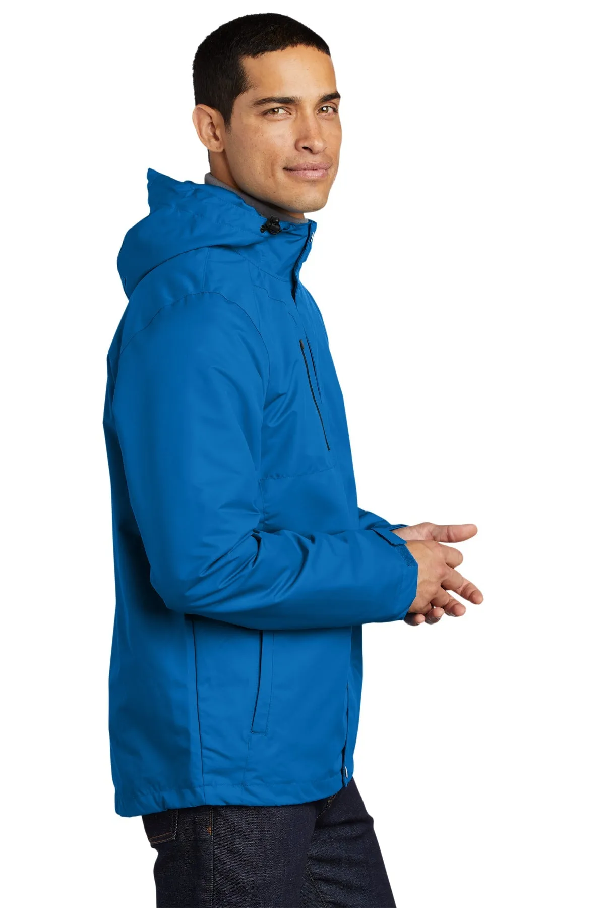 Port Authority All-Conditions Branded Jackets, Direct Blue