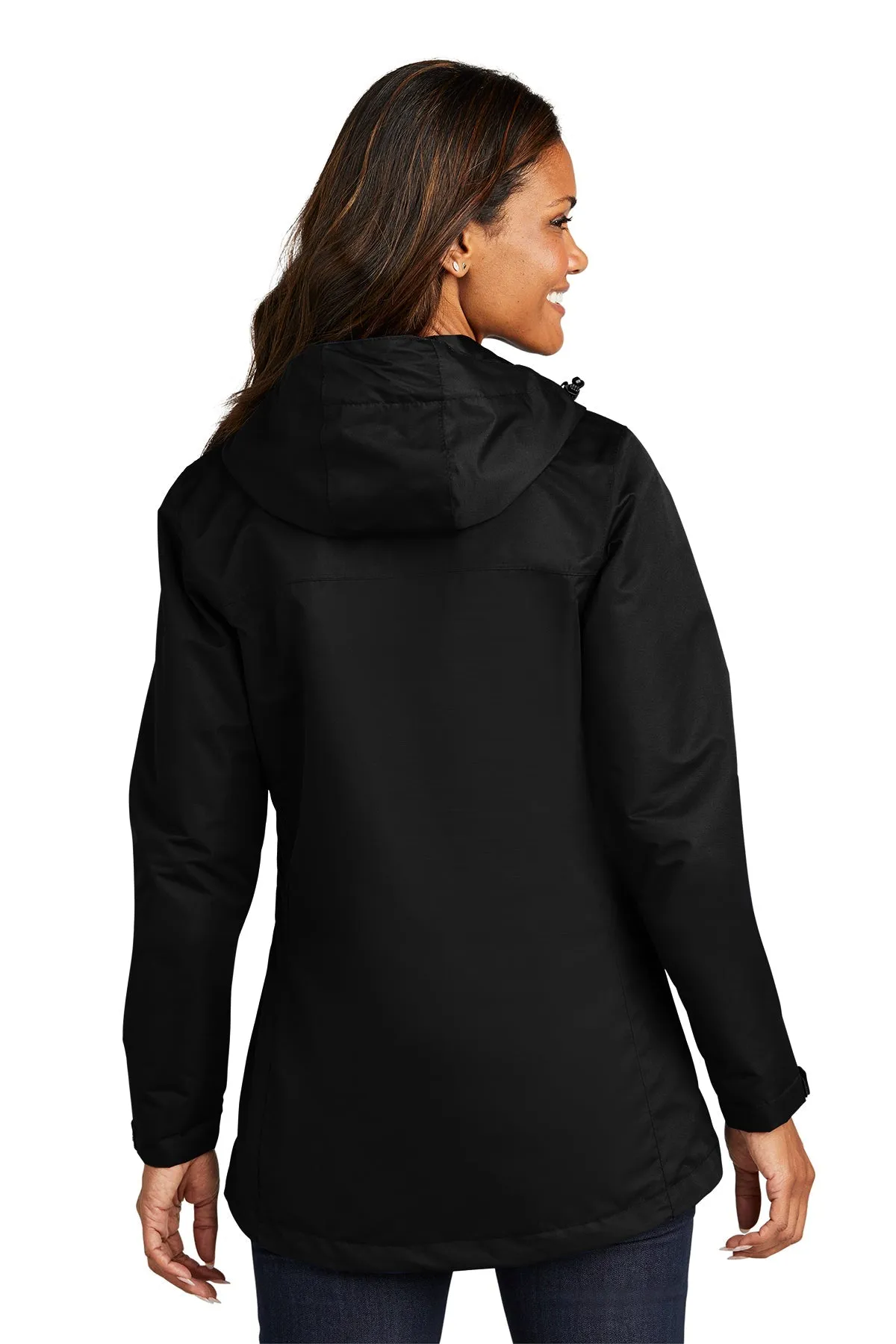 Port Authority Ladies All-Conditions Branded Jackets, Black