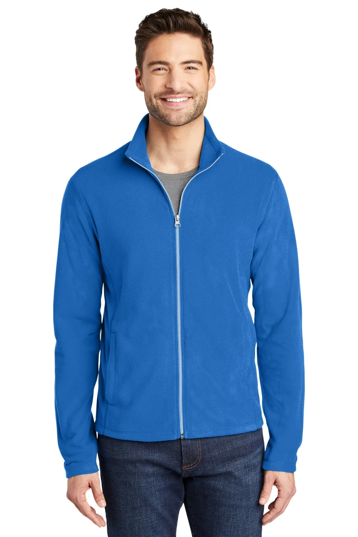 Port Authority MicroFleece Customized Jackets, Light Royal