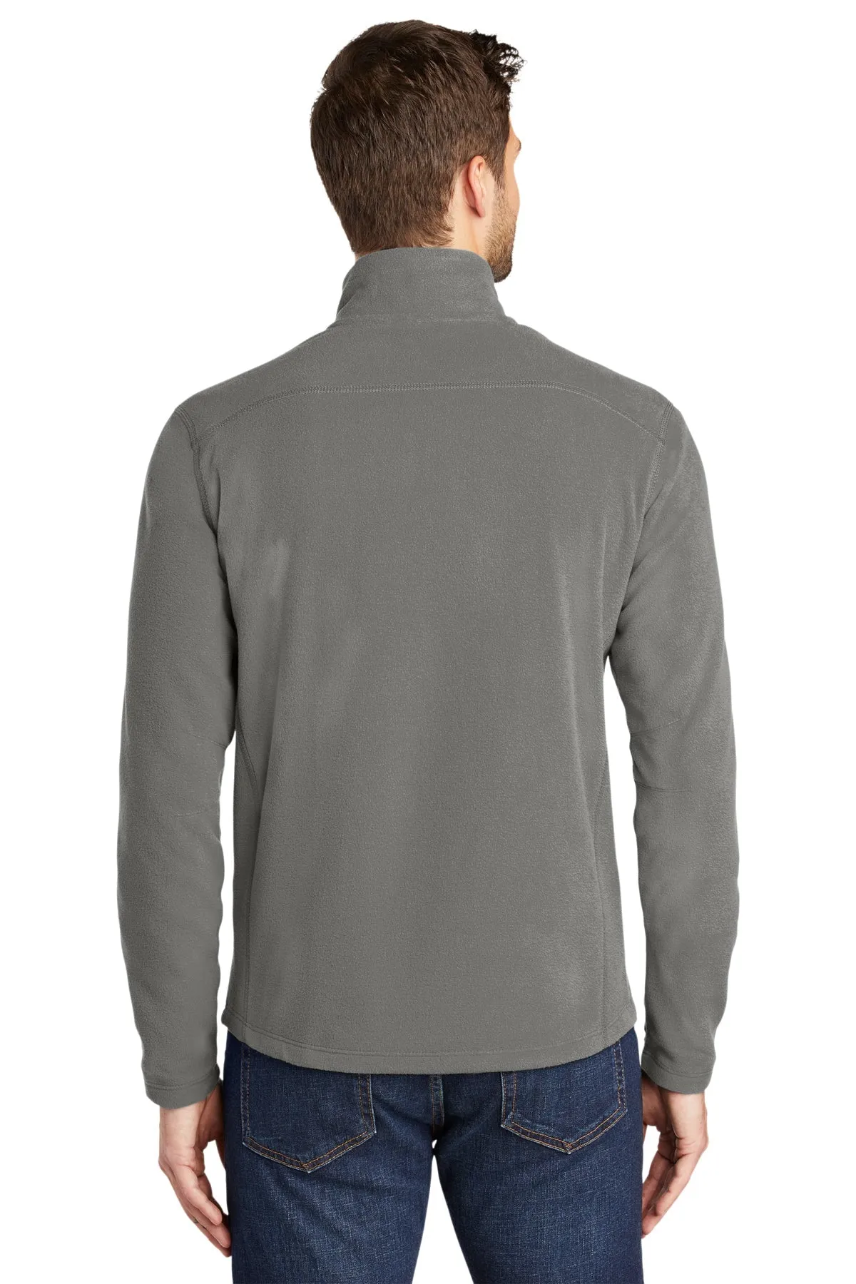 Port Authority MicroFleece Customized Jackets, Pearl Grey