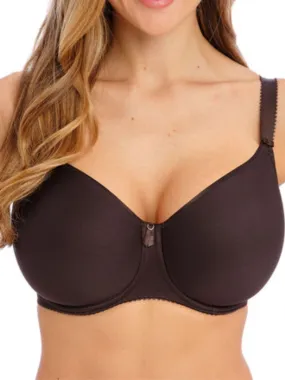 Rebecca Essentials Moulded Spacer Bra - Chocolate