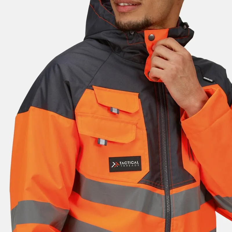 Regatta Tactical Hi-Vis Parka Jacket TRA340