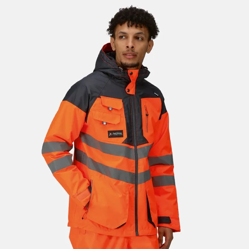 Regatta Tactical Hi-Vis Parka Jacket TRA340