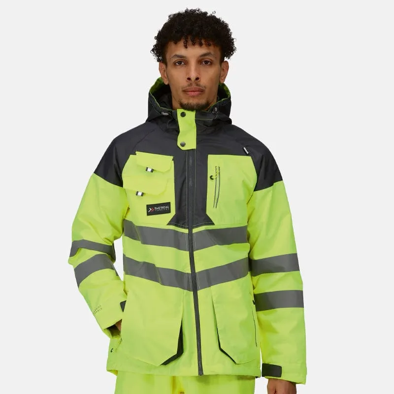 Regatta Tactical Hi-Vis Parka Jacket TRA340