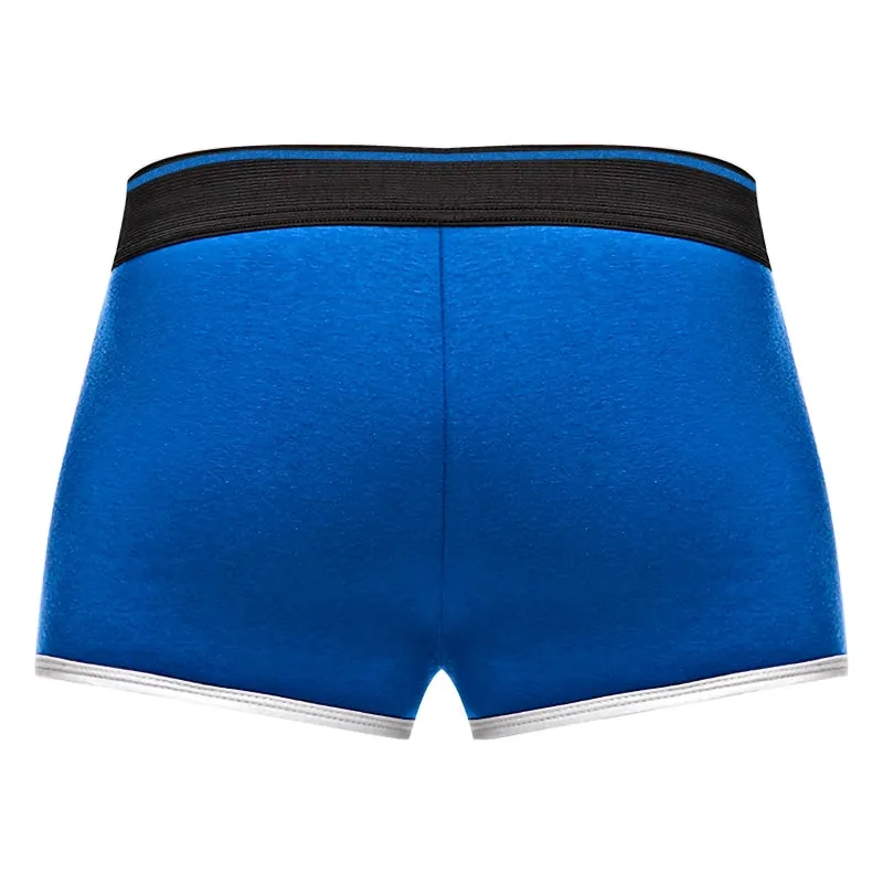 Retro Sport Panel Short - Large - Blue/ Black