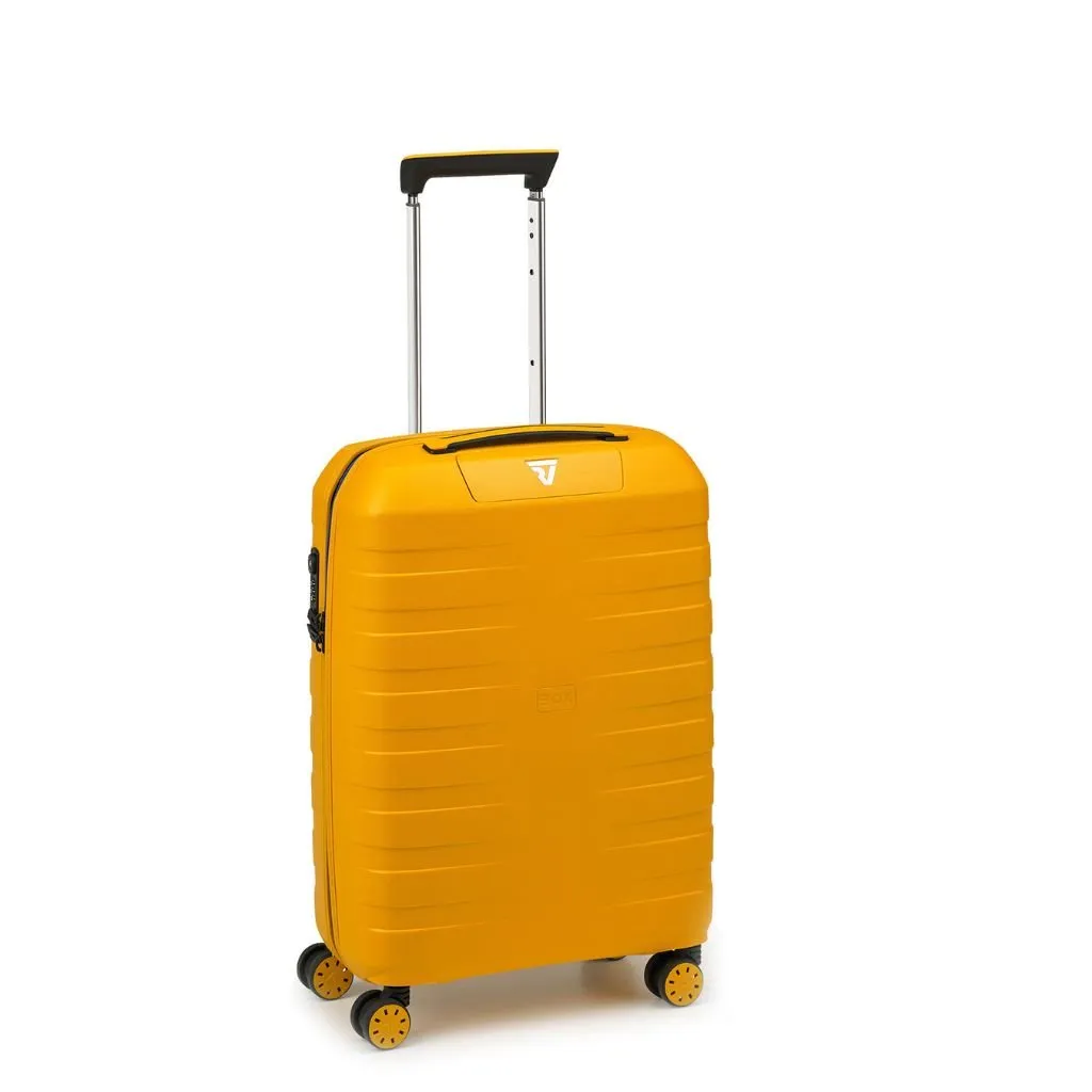 Roncato Box Young Hardsided Spinner Suitcase 3pc Set Mustard