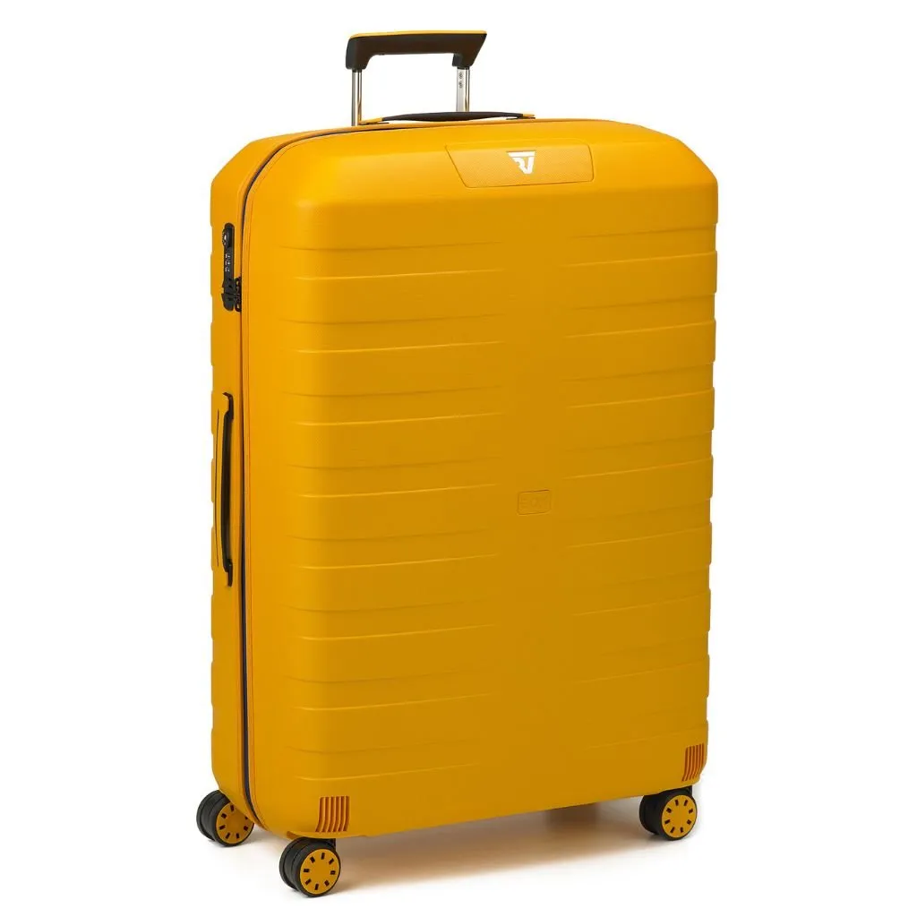 Roncato Box Young Hardsided Spinner Suitcase 3pc Set Mustard