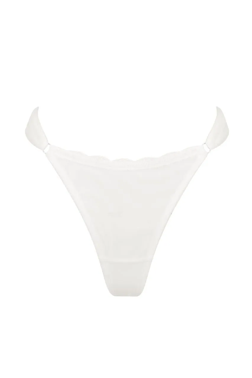 Ruby Thong White