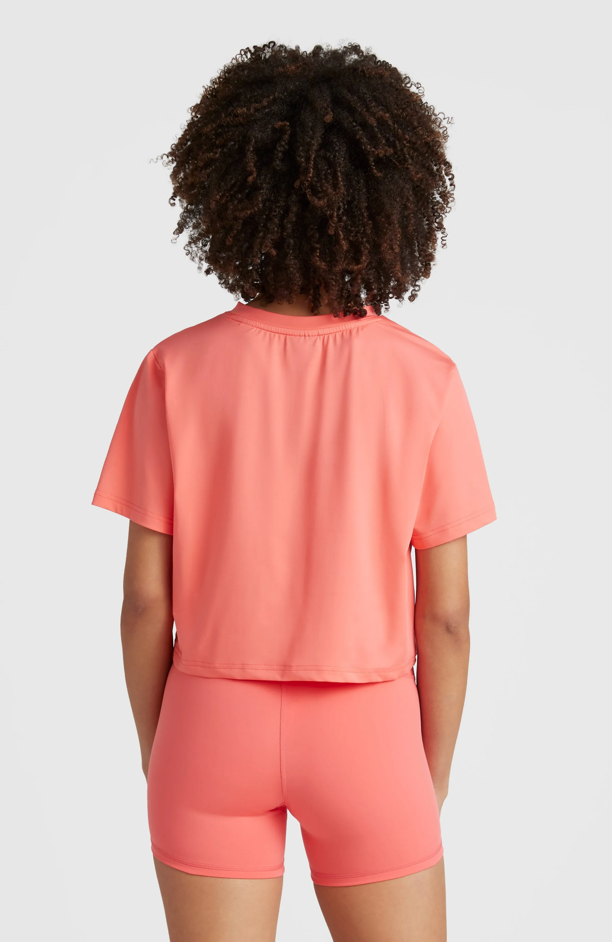 Rutile Cropped T-Shirt | Georgia Peach