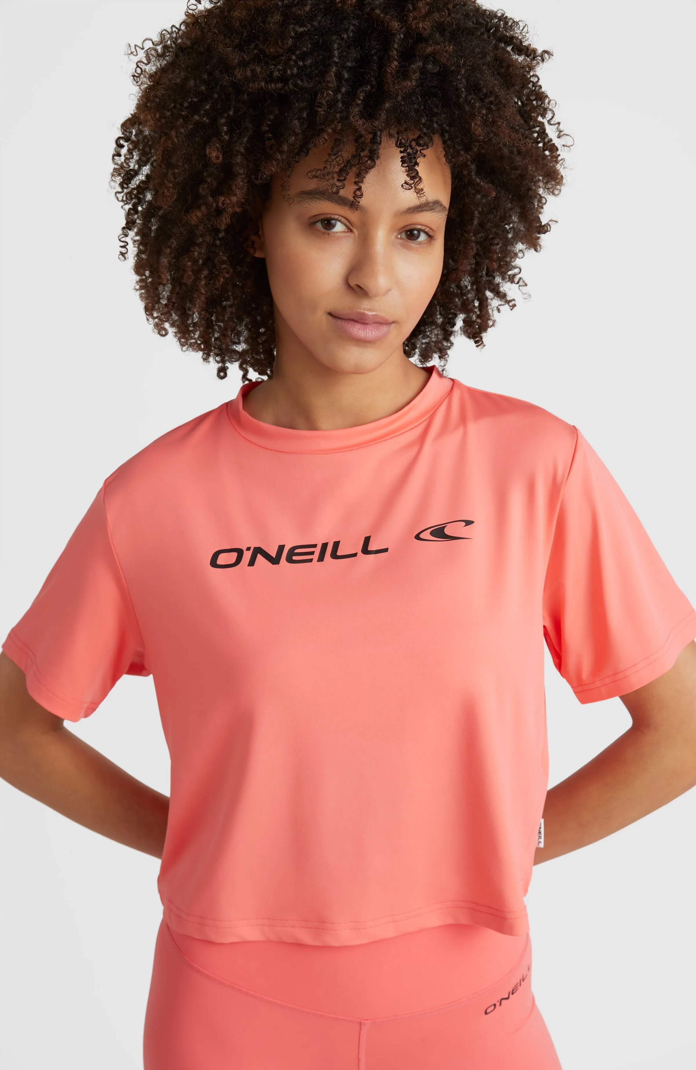 Rutile Cropped T-Shirt | Georgia Peach