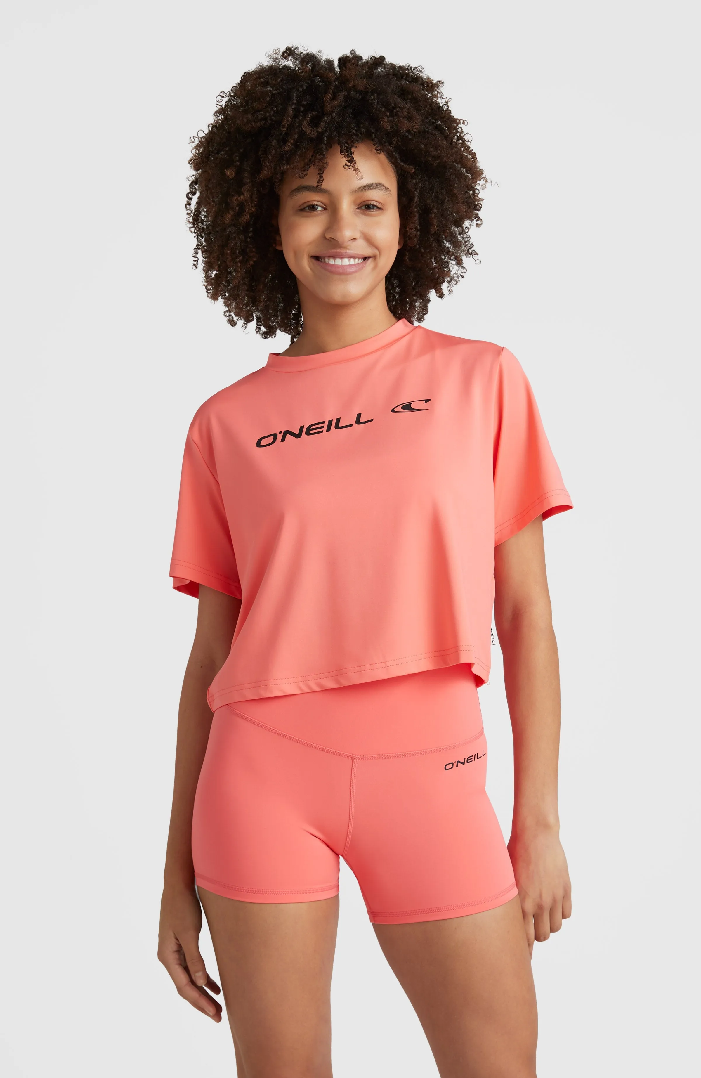 Rutile Cropped T-Shirt | Georgia Peach