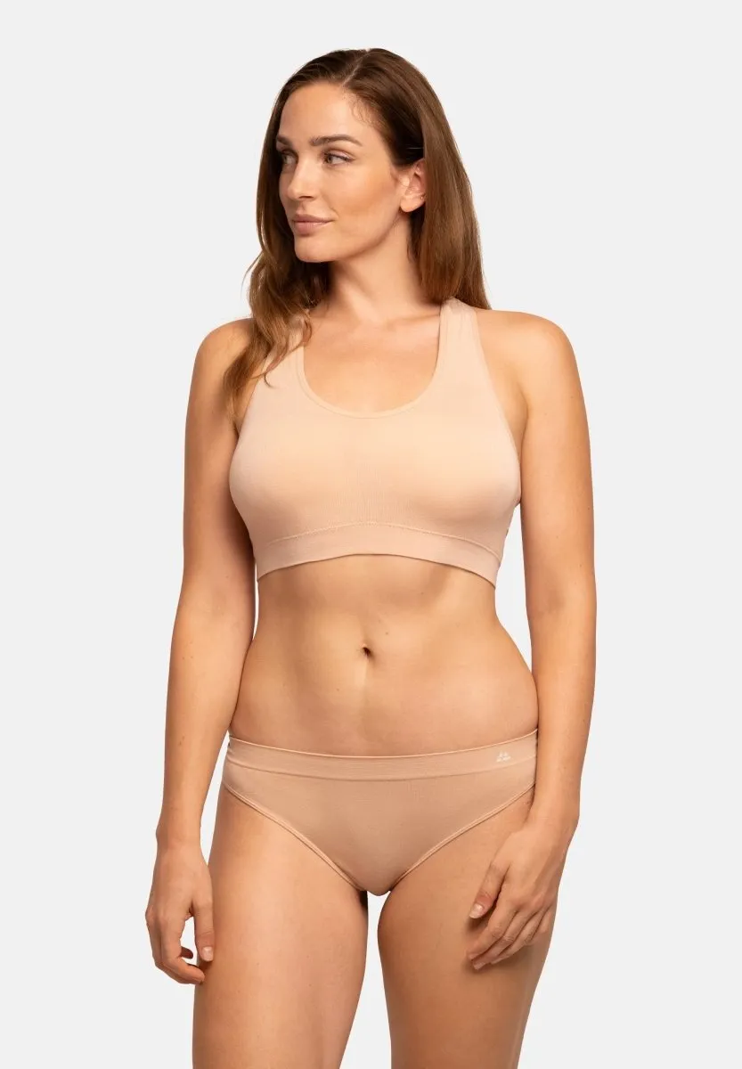 SEAMLESS BAMBOO THONG