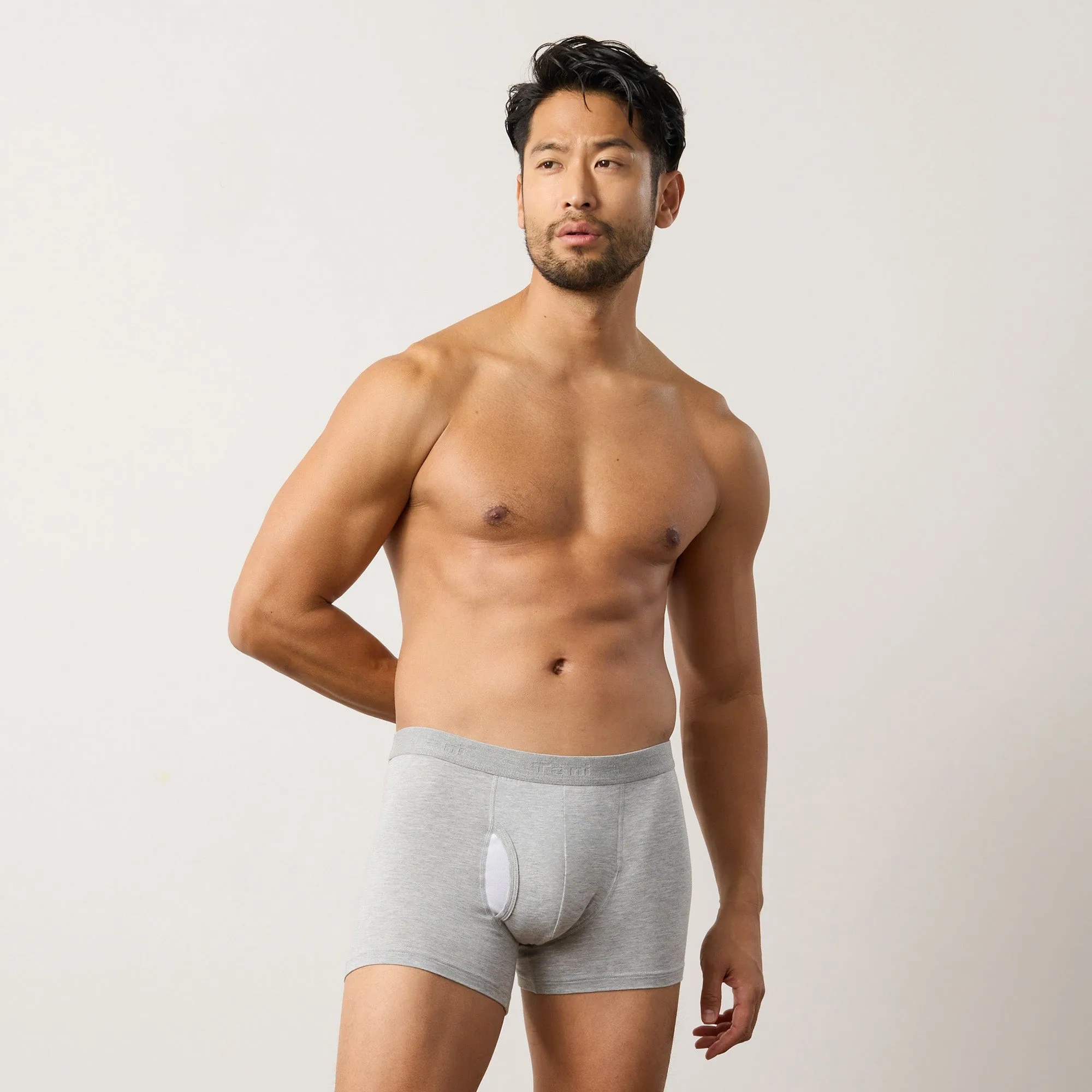 Silktouch TENCEL™ Modal Air Jacquard Waistband Boxer Brief with Keyhole