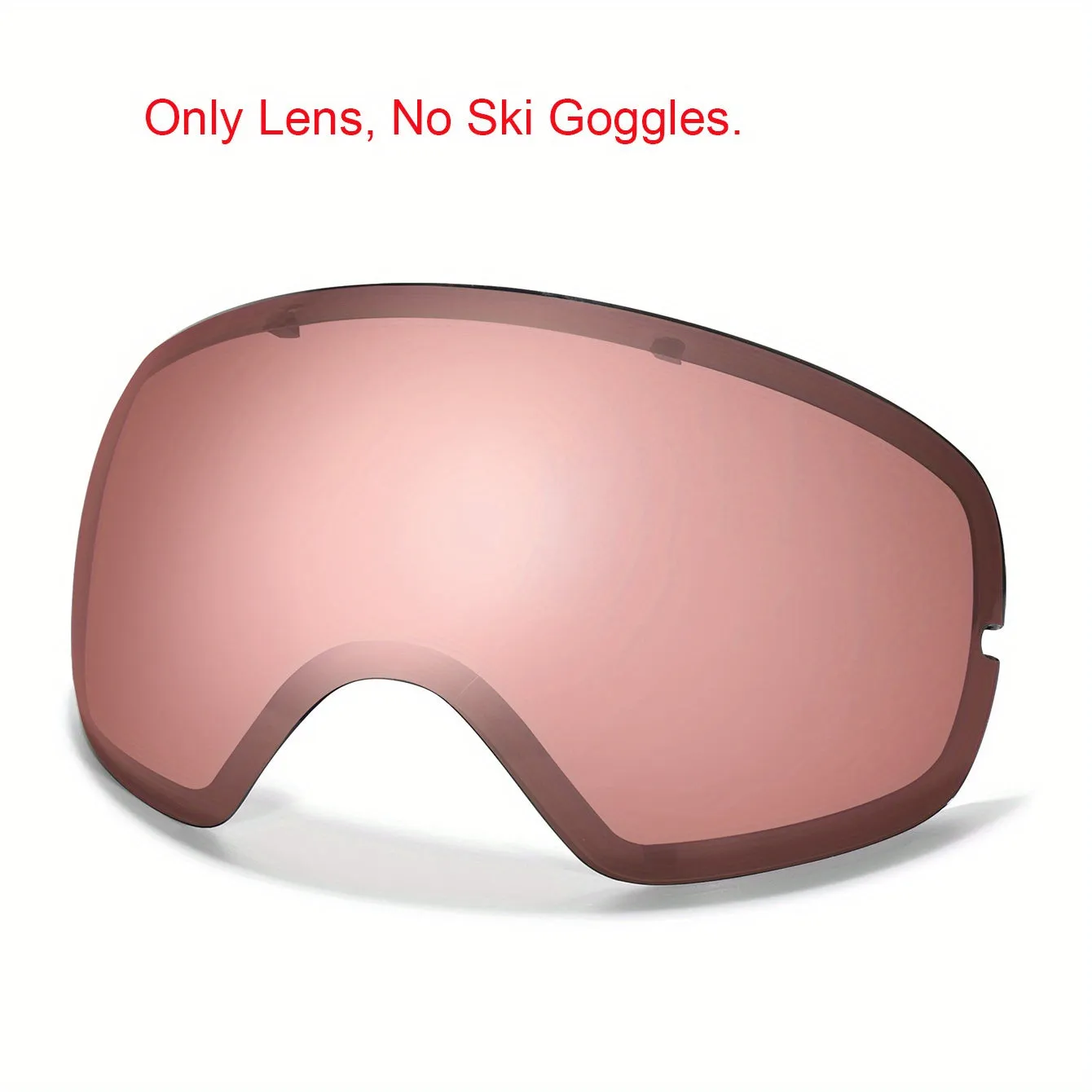 Ski Goggles with Interchangeable Lens - Protection, Anti-Fog, Perfect for Snowboarding & Winter Sports - Includes Bonus Glasses Bag & Myopia Frame