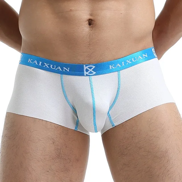 Solid Seamless Design Man Boxers and Briefs