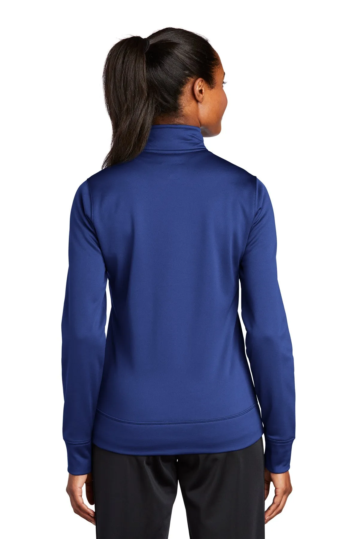 Sport-Tek Ladies Sport-Wick Fleece Customized Full-Zip Jackets, True Royal