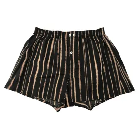 Stripe Bleached Print Boxers