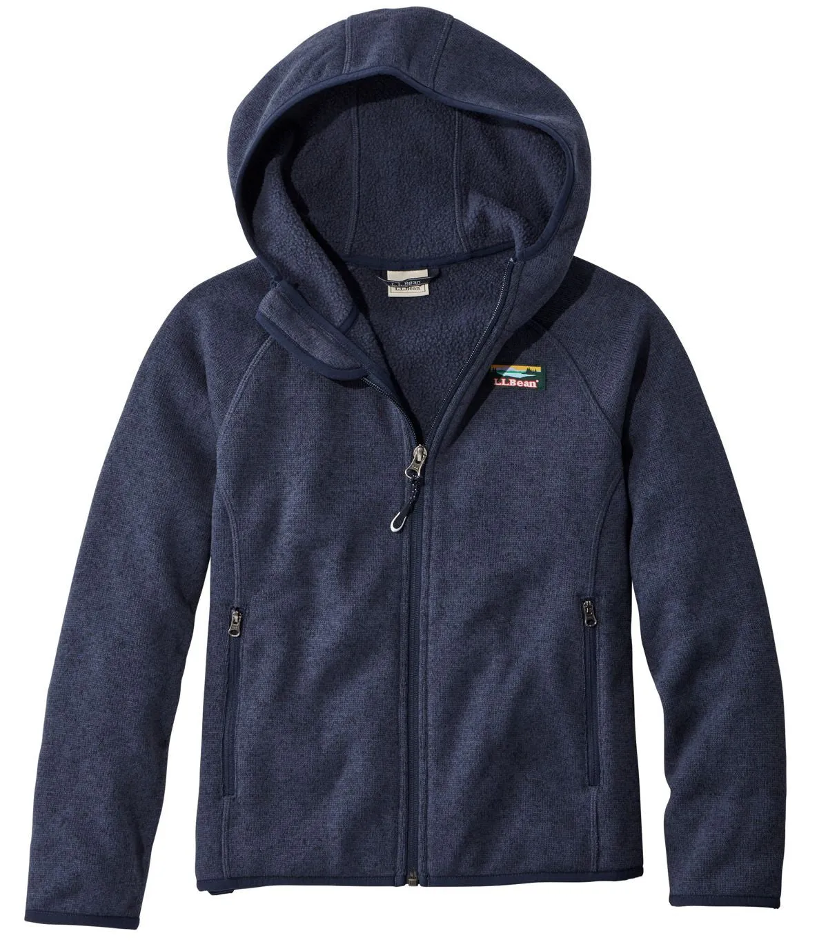 Sweater Fleece Hooded Full-Zip (Little Kids)