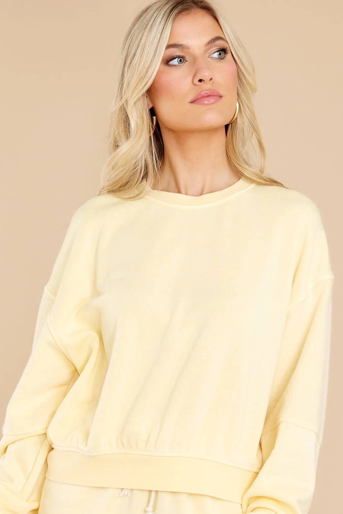 Sweeten The Deal Light Yellow Top