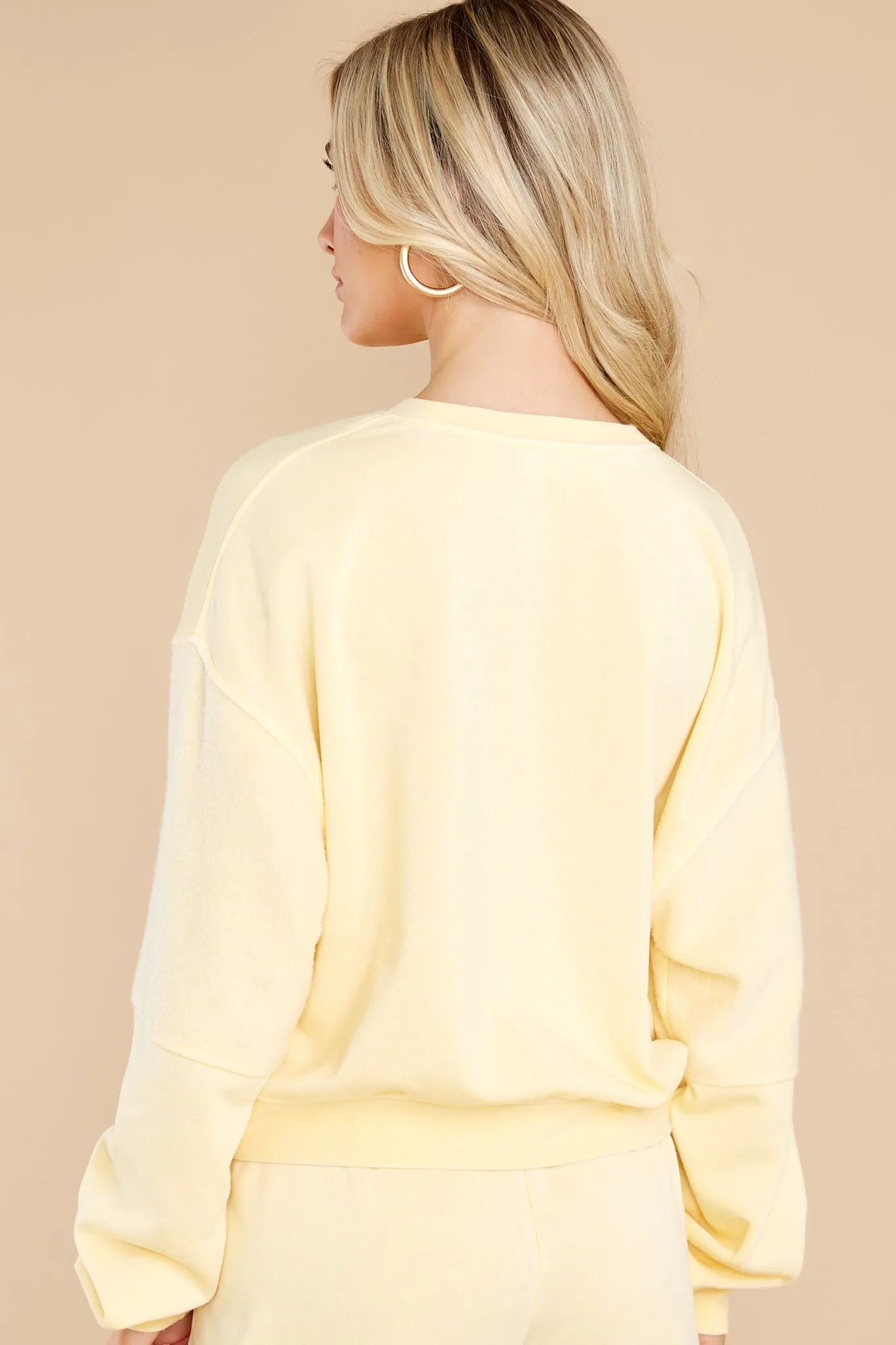 Sweeten The Deal Light Yellow Top