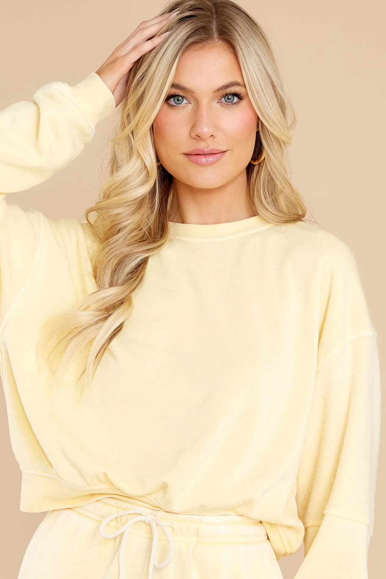 Sweeten The Deal Light Yellow Top