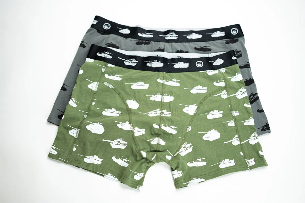 Tank Boxer Shorts: 2 Pack