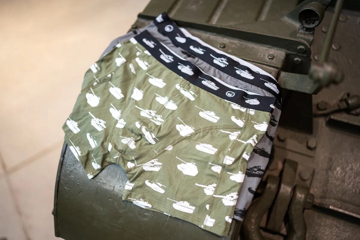 Tank Boxer Shorts: 2 Pack