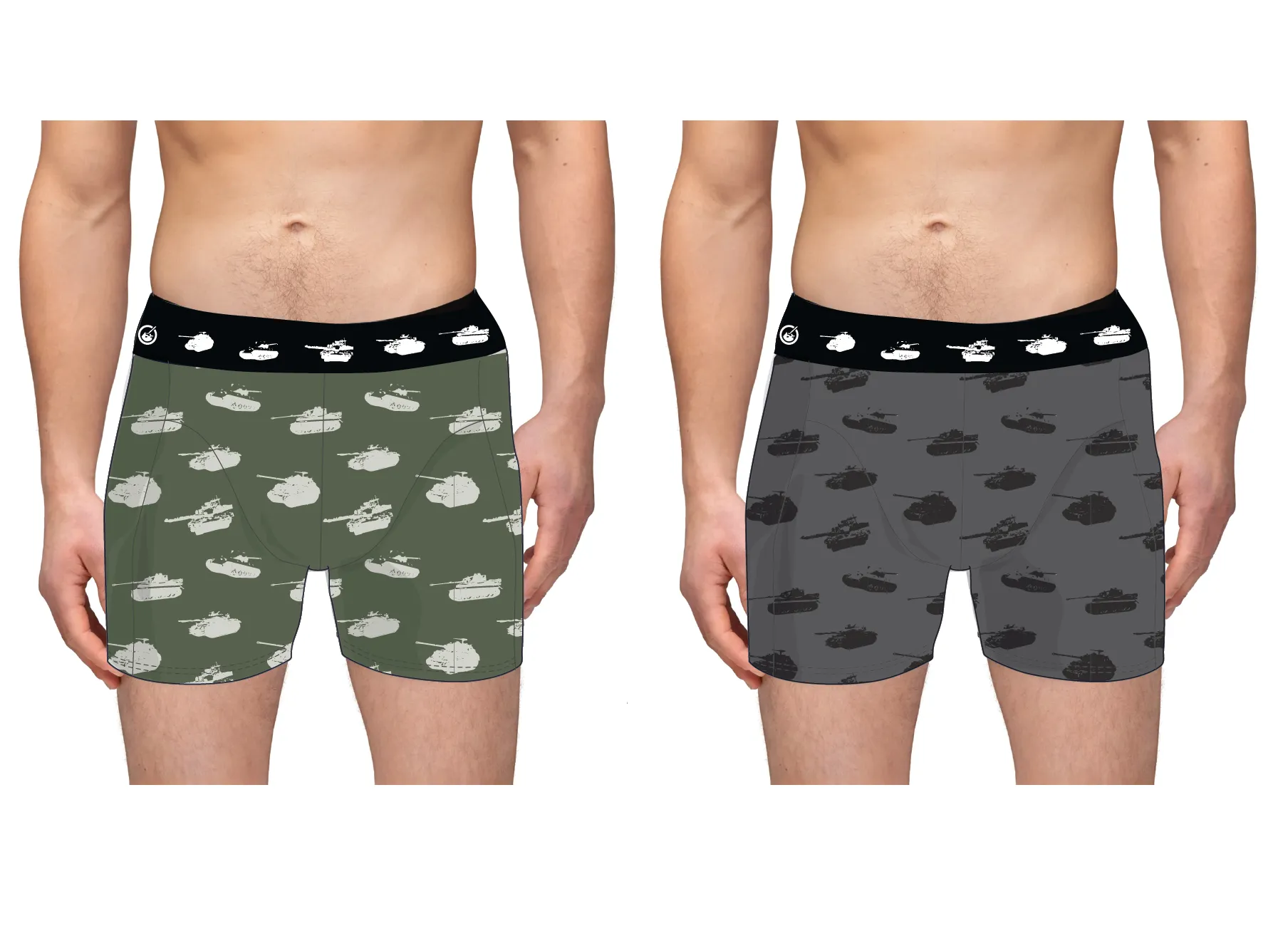 Tank Boxer Shorts: 2 Pack