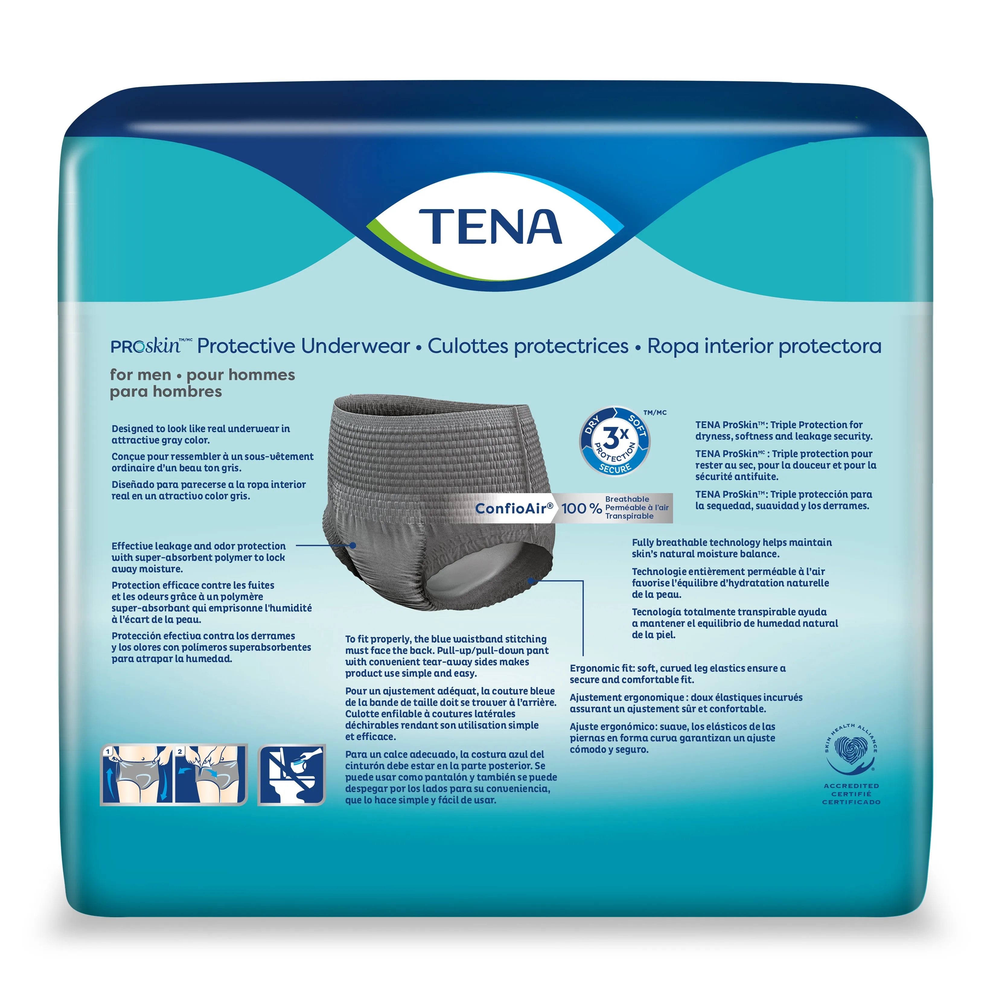 Tena® ProSkin™ Maximum Absorbent Underwear, Medium