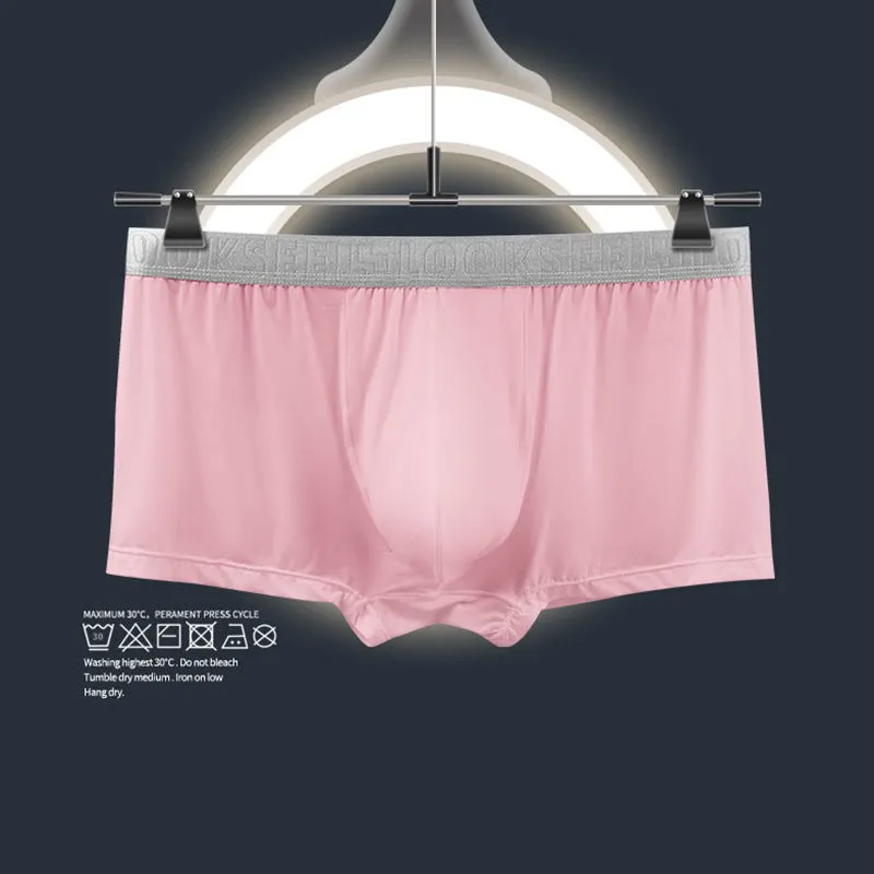 The 2nd Superior Ice Silk Dual Pouch Men's Trunk - Bird Nest Series