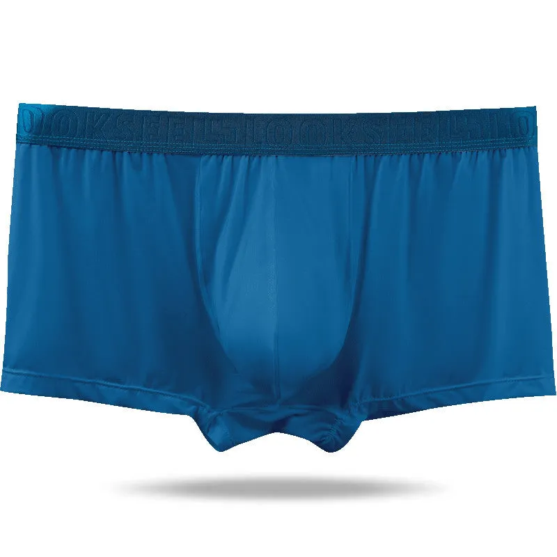 The 2nd Superior Ice Silk Dual Pouch Men's Trunk - Bird Nest Series