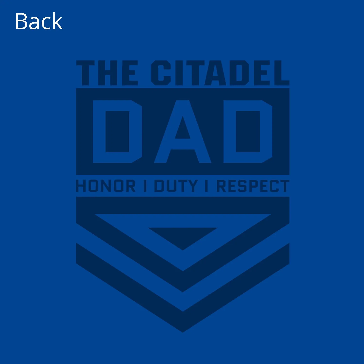 The Citadel Dad No 1 Performance T-Shirt