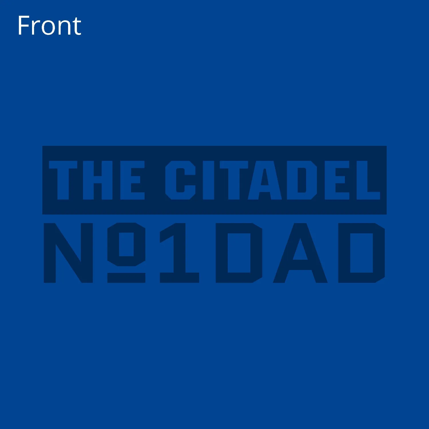 The Citadel Dad No 1 Performance T-Shirt