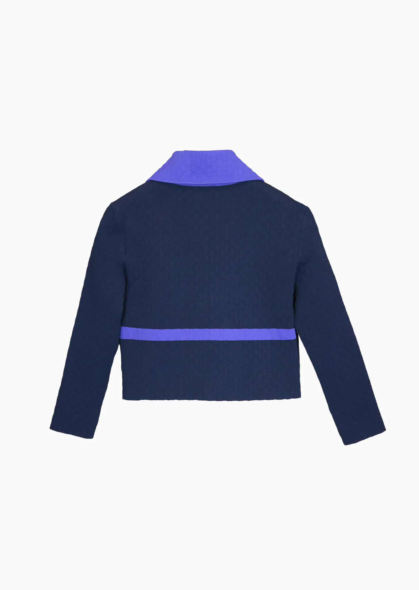 Toinette – Cropped Geo Jacket with Collar