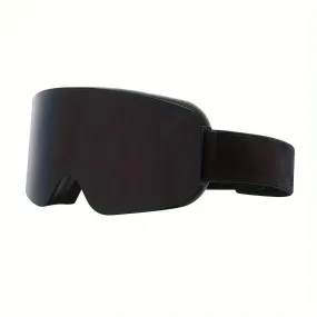 Trendy Cylindrical Frame Ski Goggles with Double-Layer Anti-Fog Lens - Perfect for Snowboarding, Skating & High-Altitude Skiing,