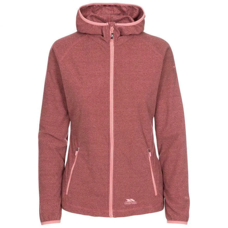 Trespass Jennings Women's Full Zip Microfleece Hoodie