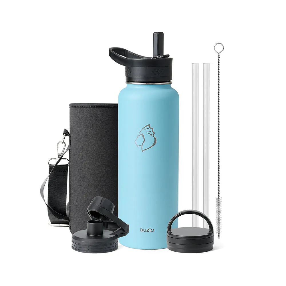 Trio Series Insulated Water Bottle with 3 Lids | 32oz - 64oz