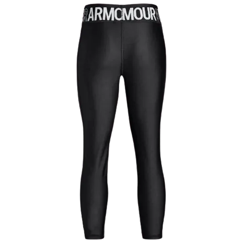 Under Armour Armour Hg Ankle Crop Girls Training 3/4 Tight Black Ua1327855-001