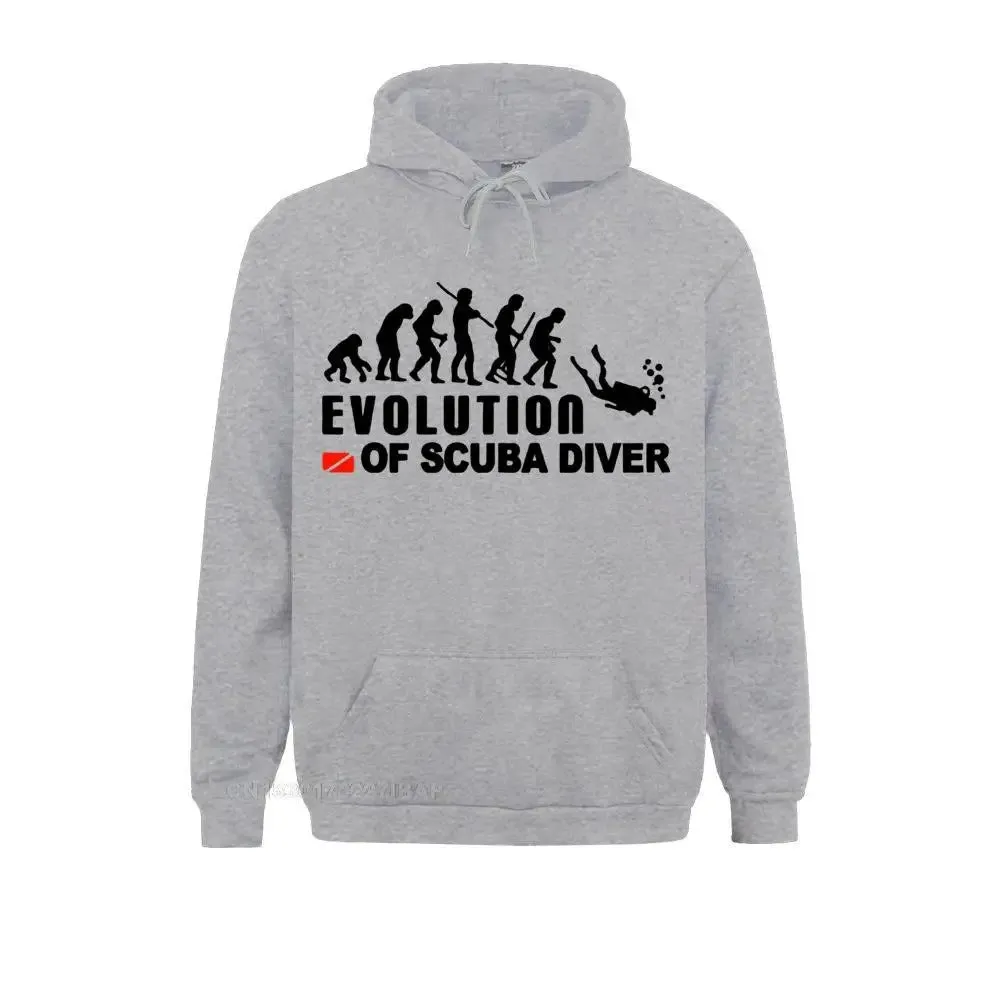 Unisex Hoodie: Evolution Of Scuba Diver