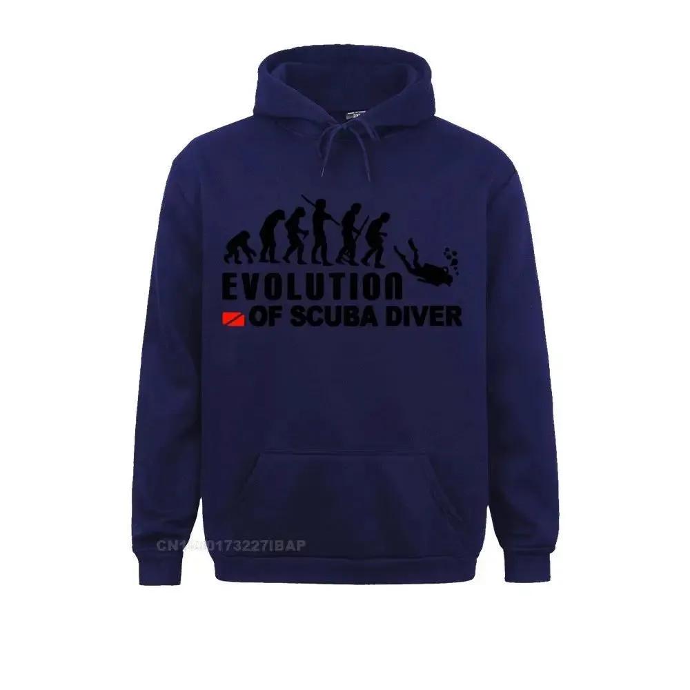 Unisex Hoodie: Evolution Of Scuba Diver