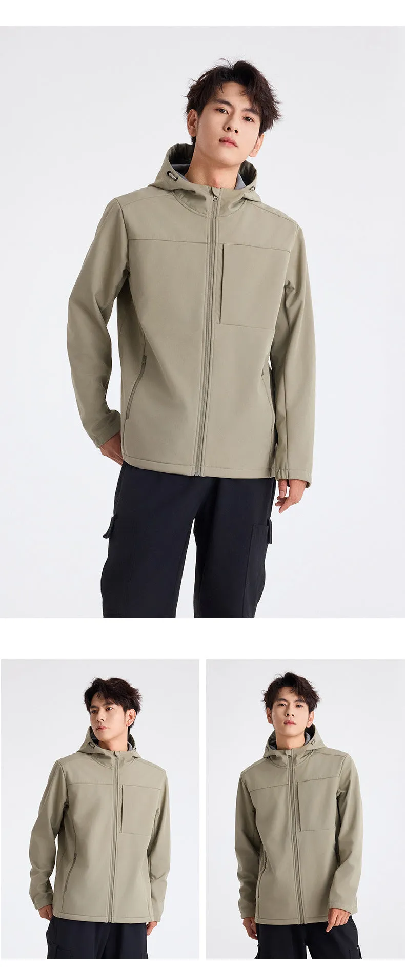 Unisex Softshell Hiking Jacket