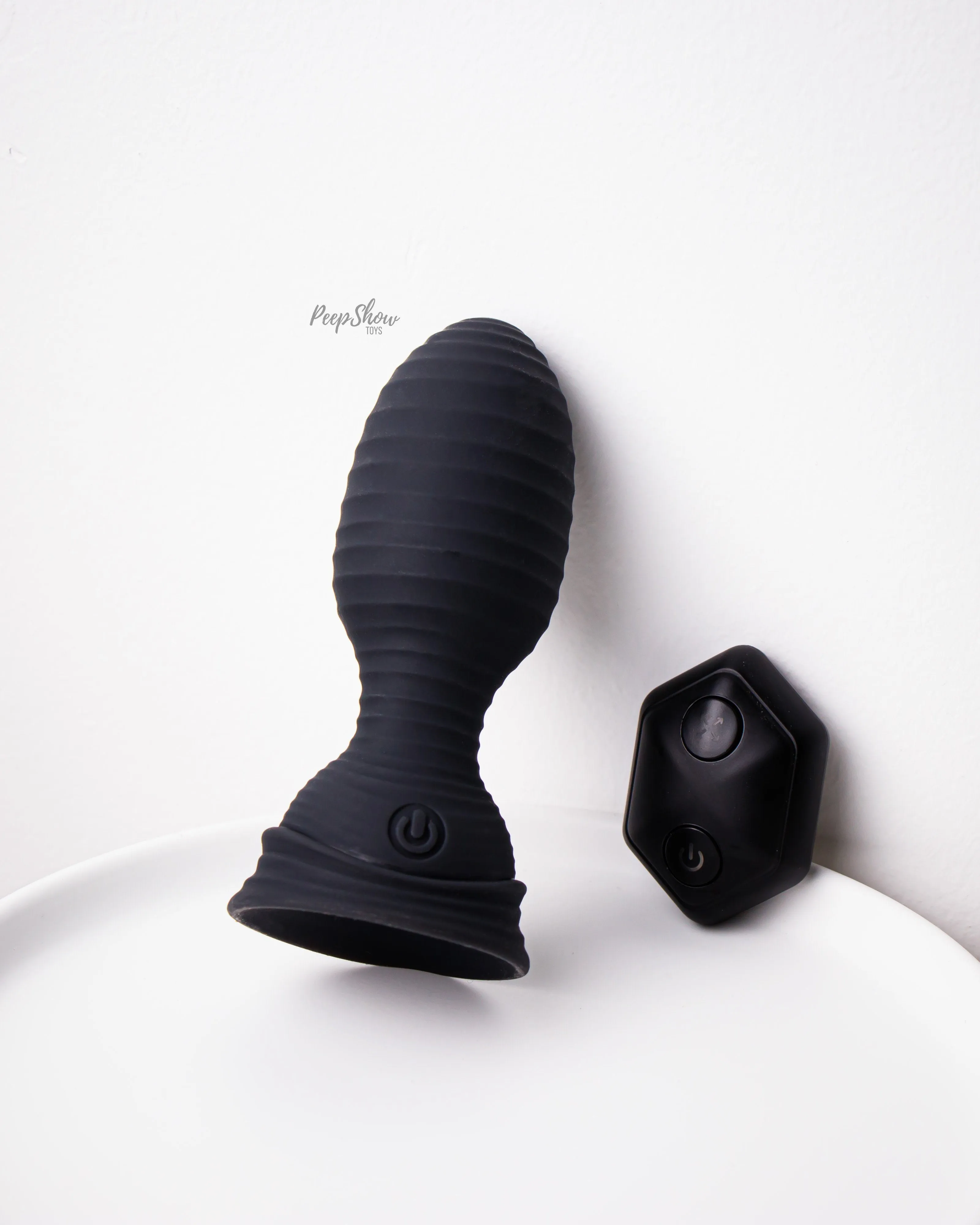 VIP Plug Vibrating Inflatable Anal Plug with Remote