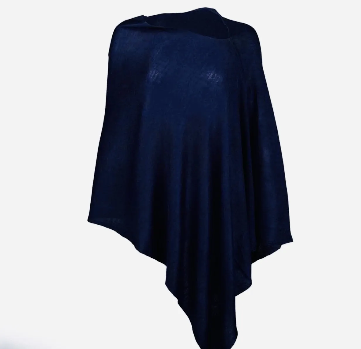 Viv and Lou Royal Blue Poncho