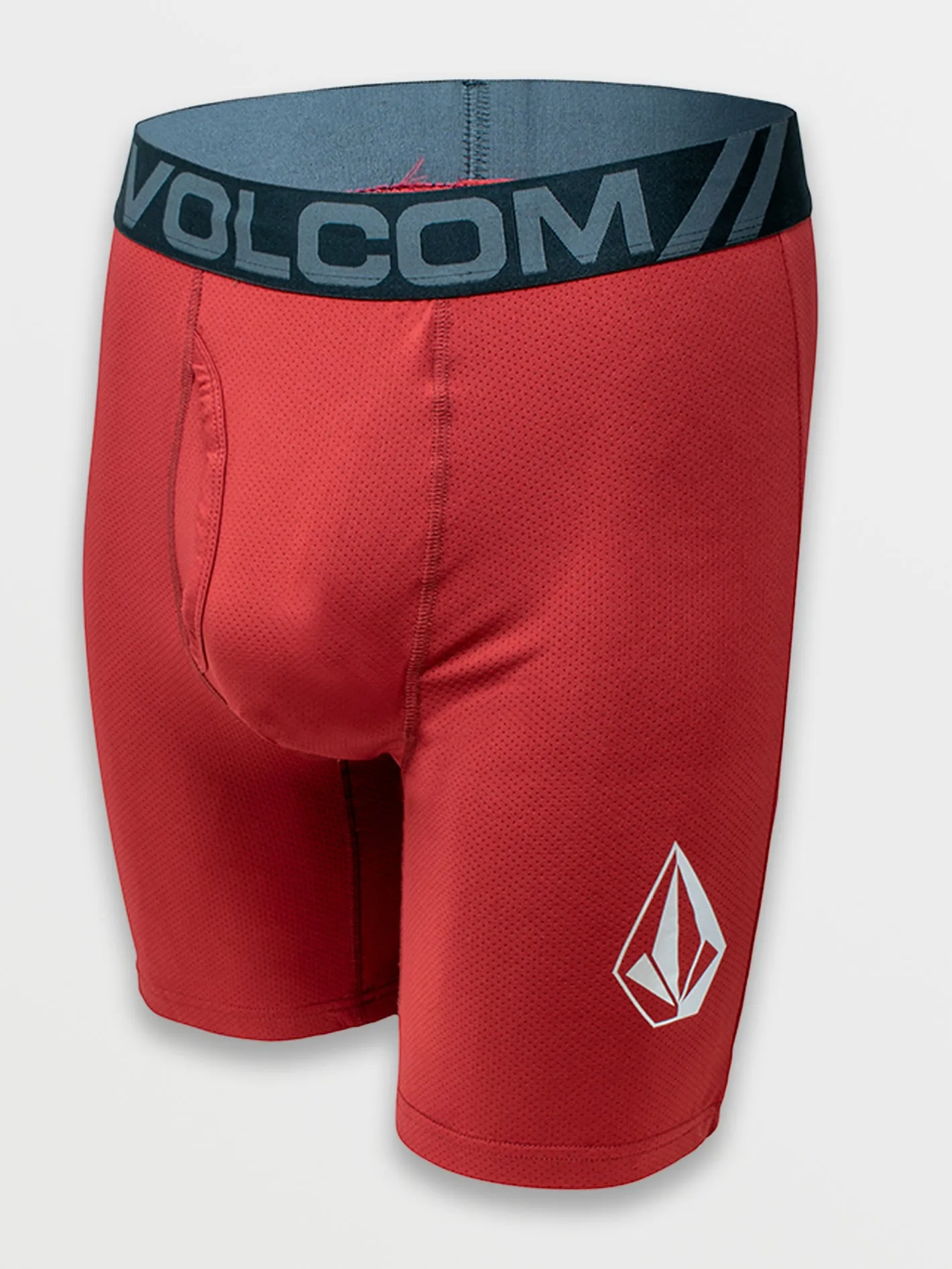 Volcom 2pk Mesh Boxer Brief - Red Solid   Poster Print