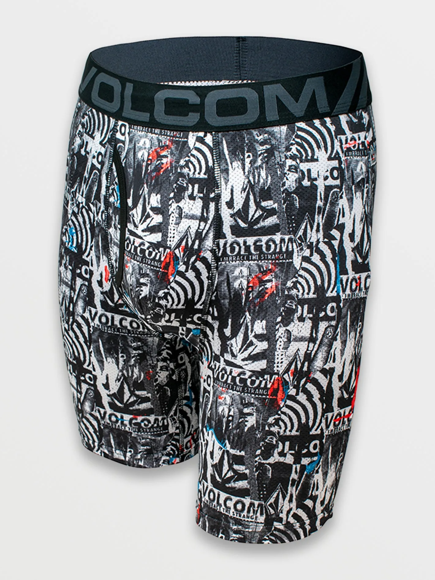 Volcom 2pk Mesh Boxer Brief - Red Solid   Poster Print